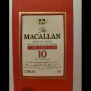 Macallan 10 Year Old Cask Strength (57.3%)