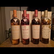 Macallan The Harmony Collection - Amber Meadow - Intense Arabica - Rich Cacao - Vibrant Oak - 70cl - 4 bottles