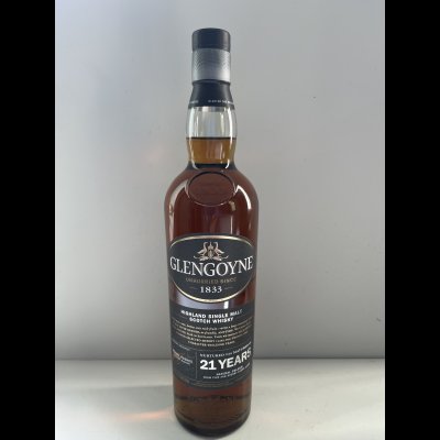 Glengoyne 21 jaar oude single malt Whisky 