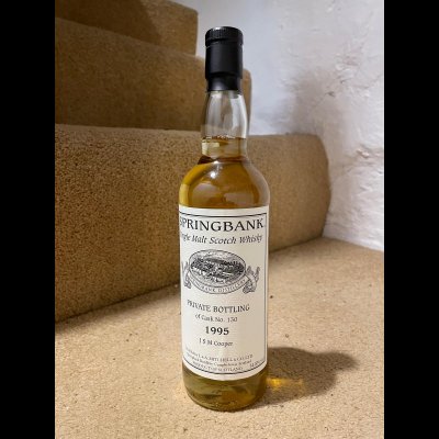 Springbank 18 Year Old – Private Bottling (56%) | Zeldzame Campbeltown Single Malt
